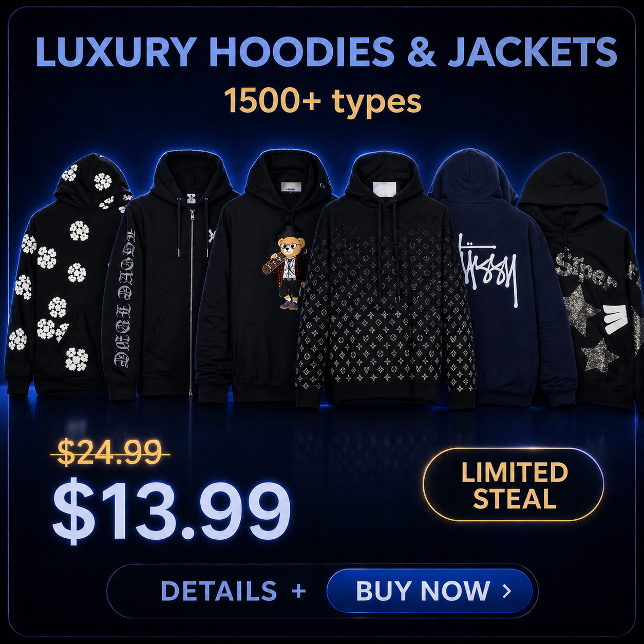 Luxury Hoodies & Jackets Supplier