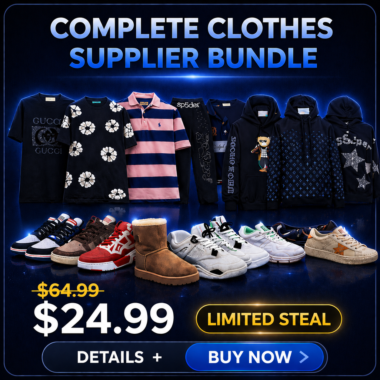 Complete Clothes Supplier Bundle