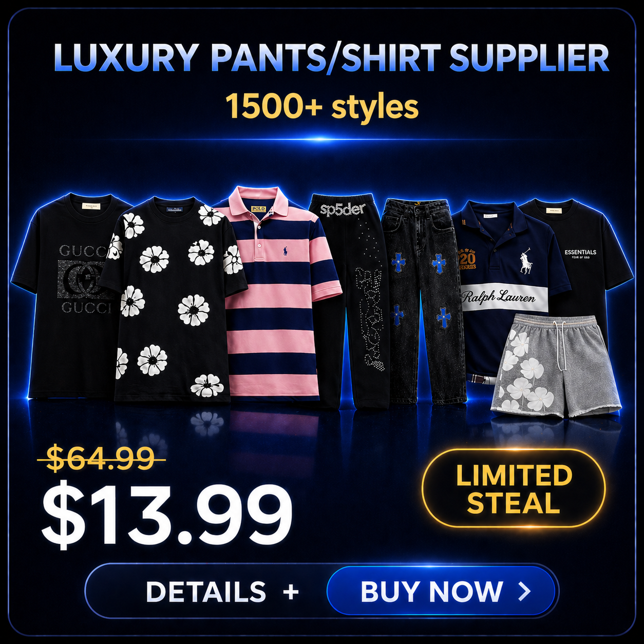 Luxury Pants & Shirt Supplier